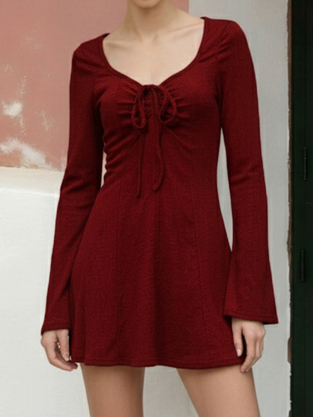 ZARA Sexy Sweet Summer Cowl Neck Halter Backless Long Dress